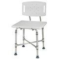 Mabis MABIS 524-1816-1999  HealthSmart Bariatric Bath Seat with BactiX;  With Back 524-1816-1999